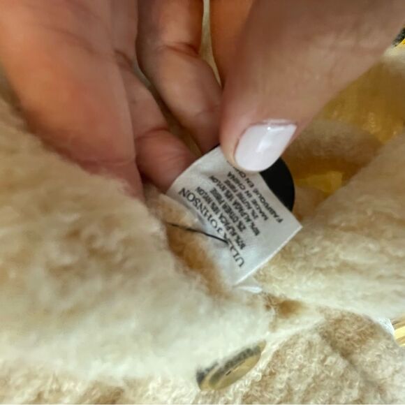 NWT Ulla Johnson Emmy Cardigan in Dawn Cream - Picture 8 of 9